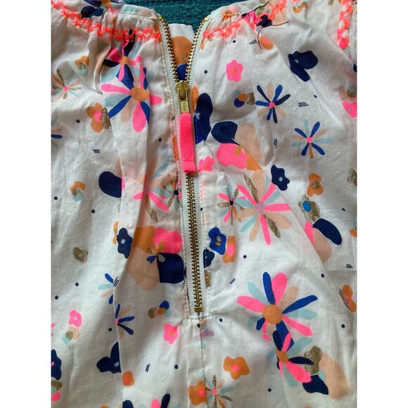 EGG Dress Abstract Print Cotton Sundress ~ Sz 12 Months ~ So Sweet! - Picture 3 of 6